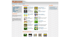 Desktop Screenshot of kaboom.ro
